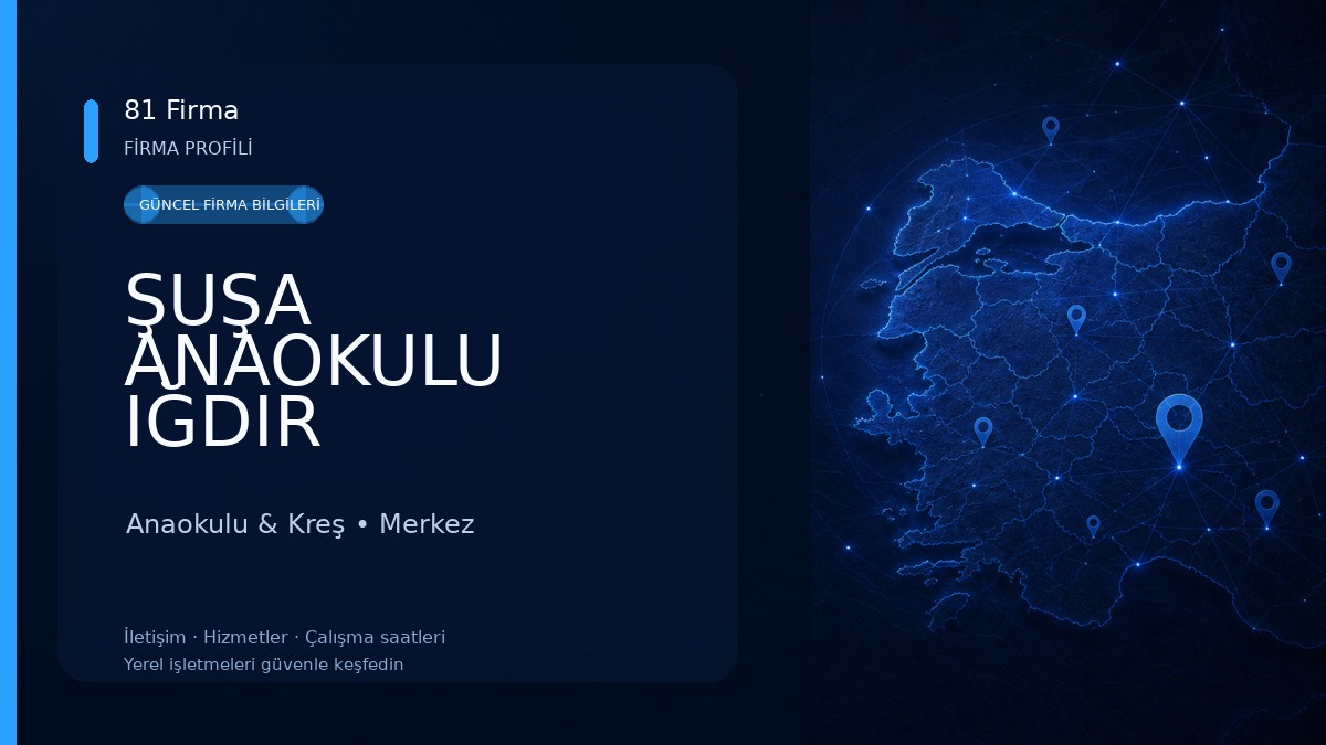 ŞUŞA ANAOKULU IĞDIR Anaokulu & Kreş
