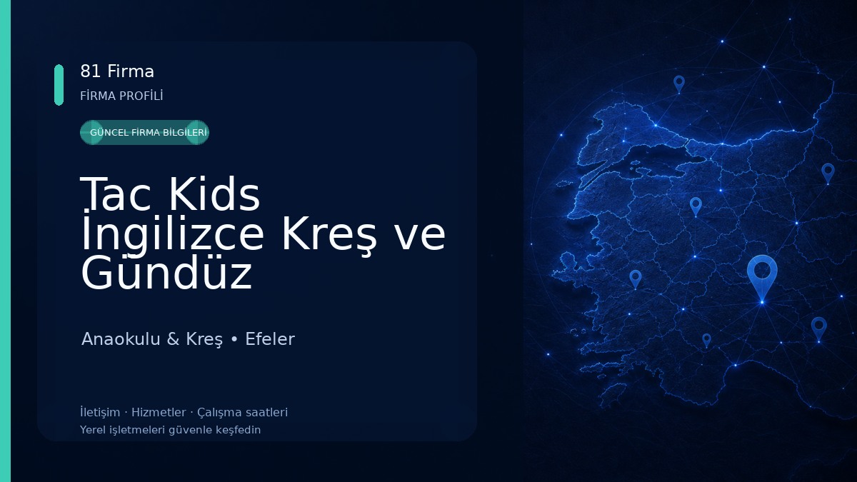 Tac Kids İngilizce Kreş ve Gündüz Bakımevi