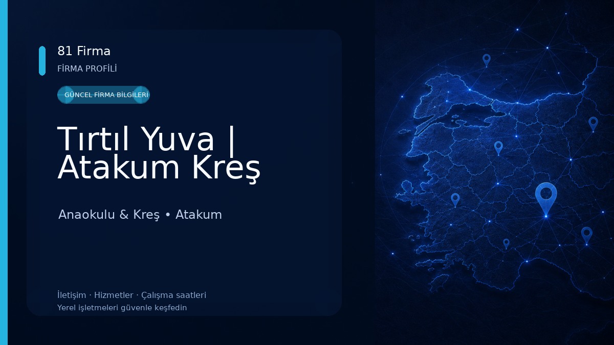 Tırtıl Yuva | Atakum Kreş Anaokulu & Kreş