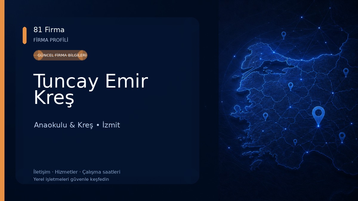 Tuncay Emir Kreş Anaokulu & Kreş