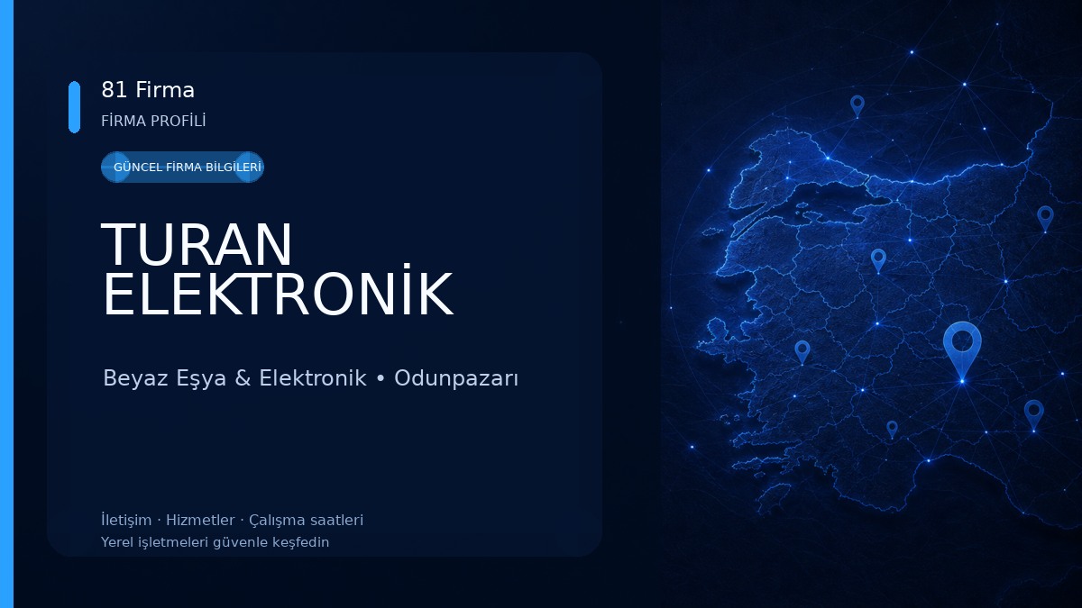 TURAN ELEKTRONİK Beyaz Eşya & Elektronik