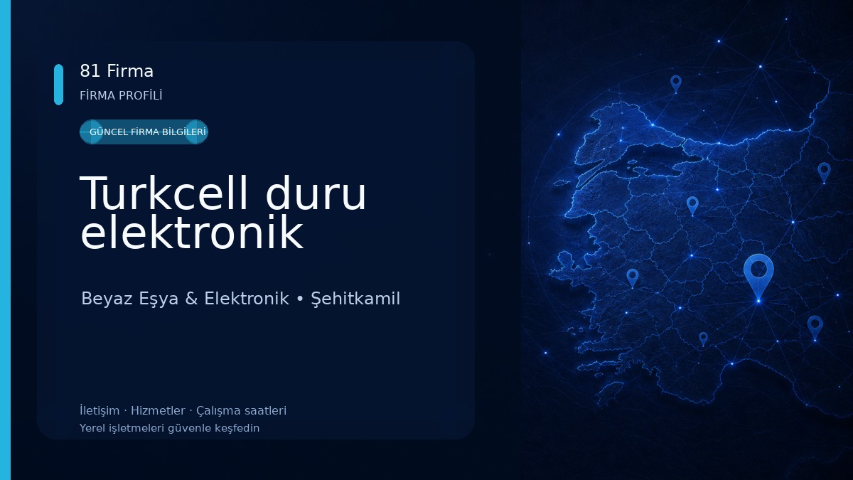 Turkcell duru elektronik Beyaz Eşya & Elektronik