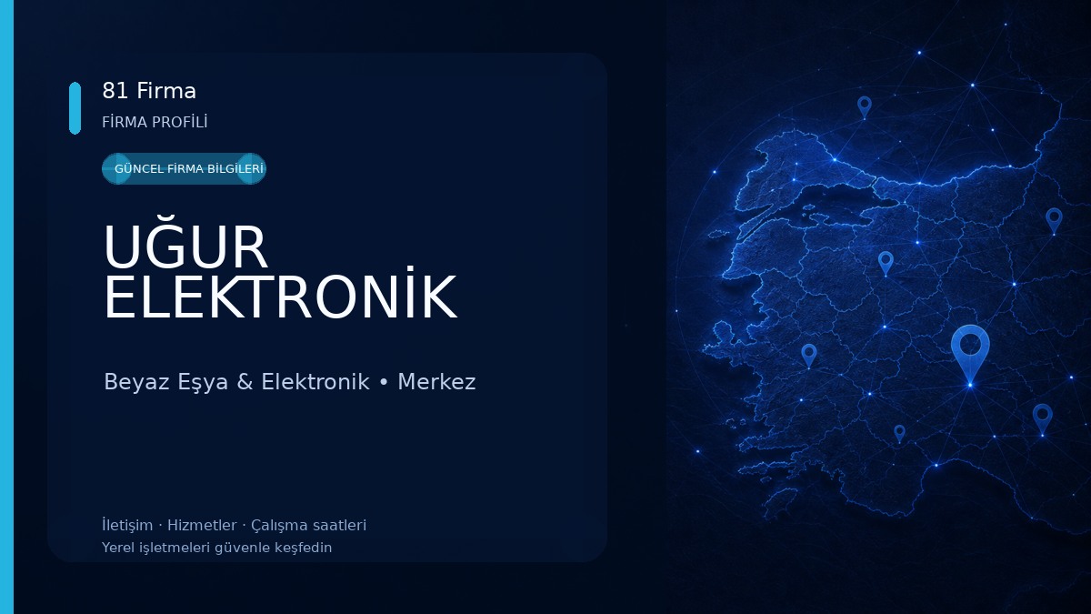 UĞUR ELEKTRONİK