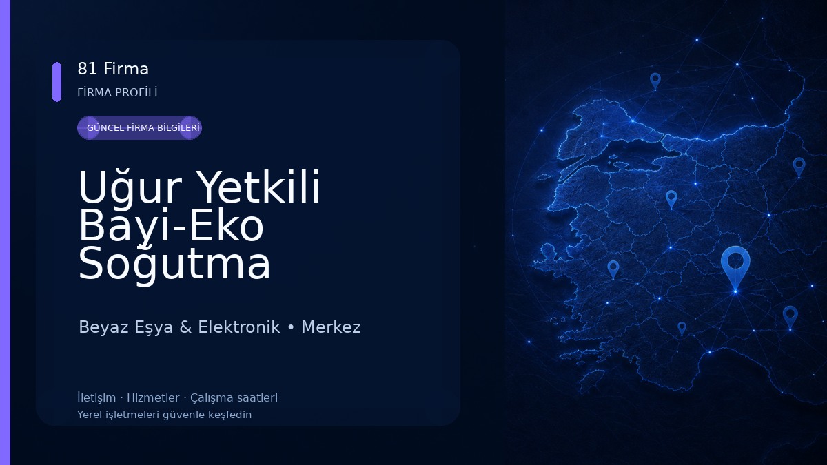 Uğur Yetkili Bayi-Eko Soğutma