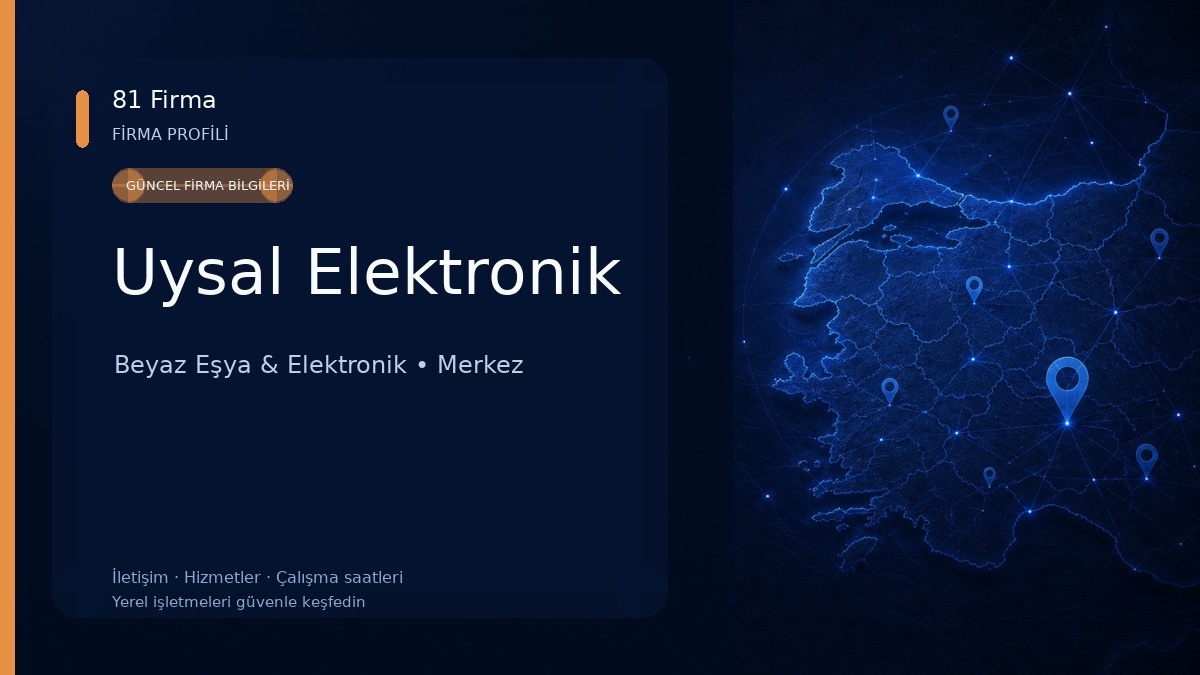 Uysal Elektronik Beyaz Eşya & Elektronik