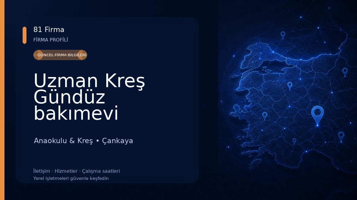 Uzman Kreş Gündüz bakımevi Anaokulu & Kreş