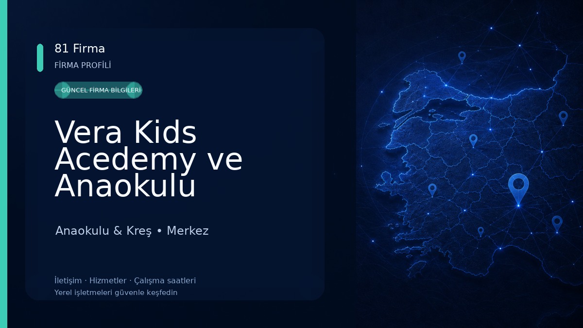Vera Kids Acedemy ve Anaokulu Anaokulu & Kreş