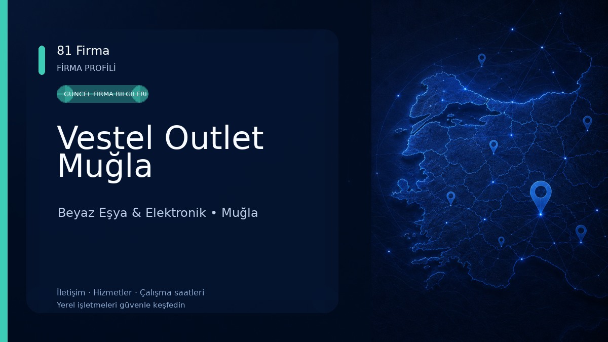 Vestel Outlet Muğla