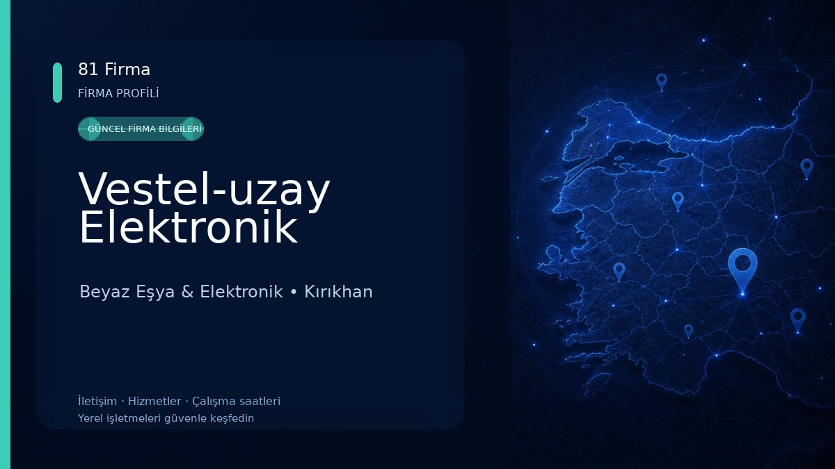 Vestel-uzay Elektronik Beyaz Eşya & Elektronik
