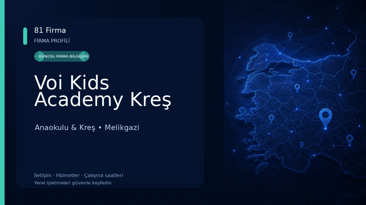 Voi Kids Academy Kreş Anaokulu & Kreş