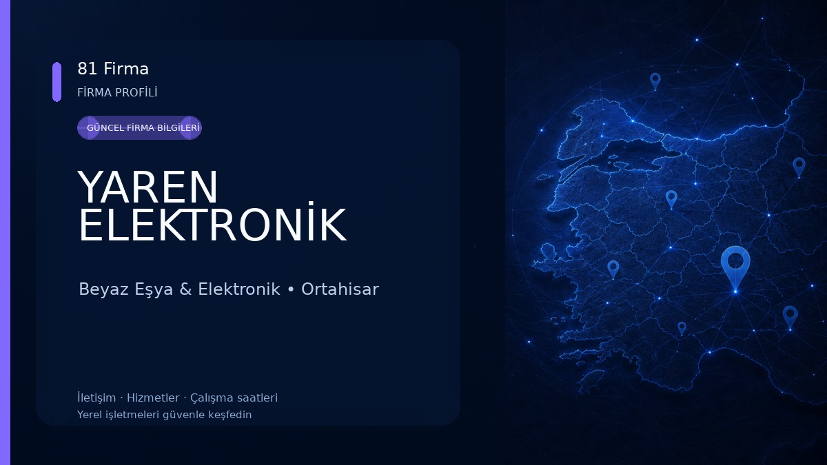 YAREN ELEKTRONİK Beyaz Eşya & Elektronik