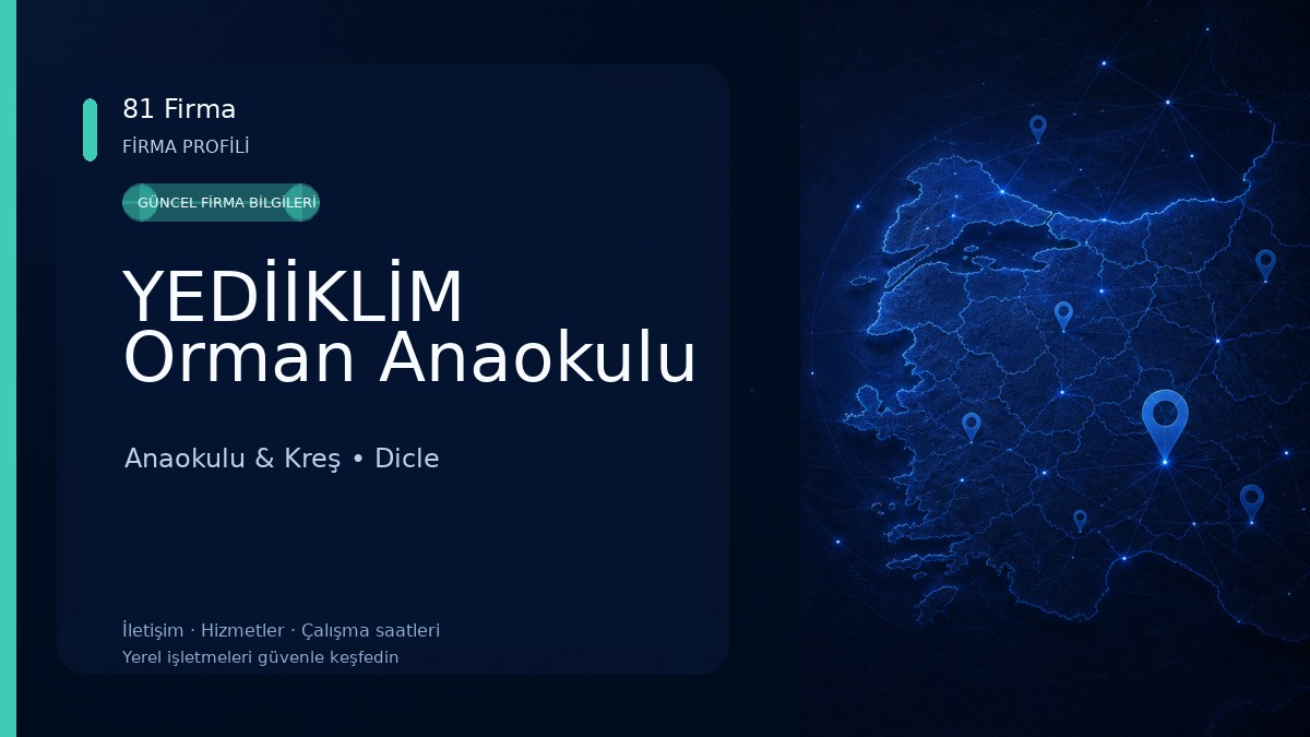 YEDİİKLİM Orman Anaokulu