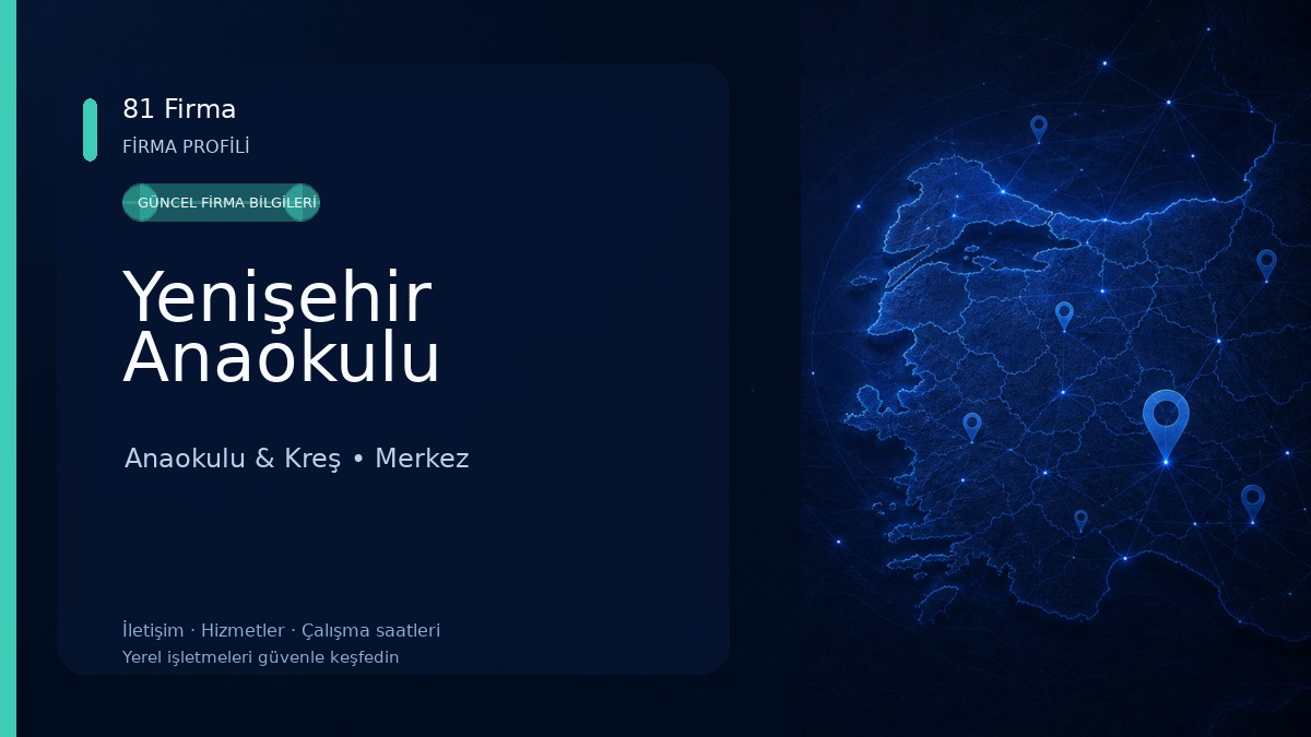 Yenişehir Anaokulu 