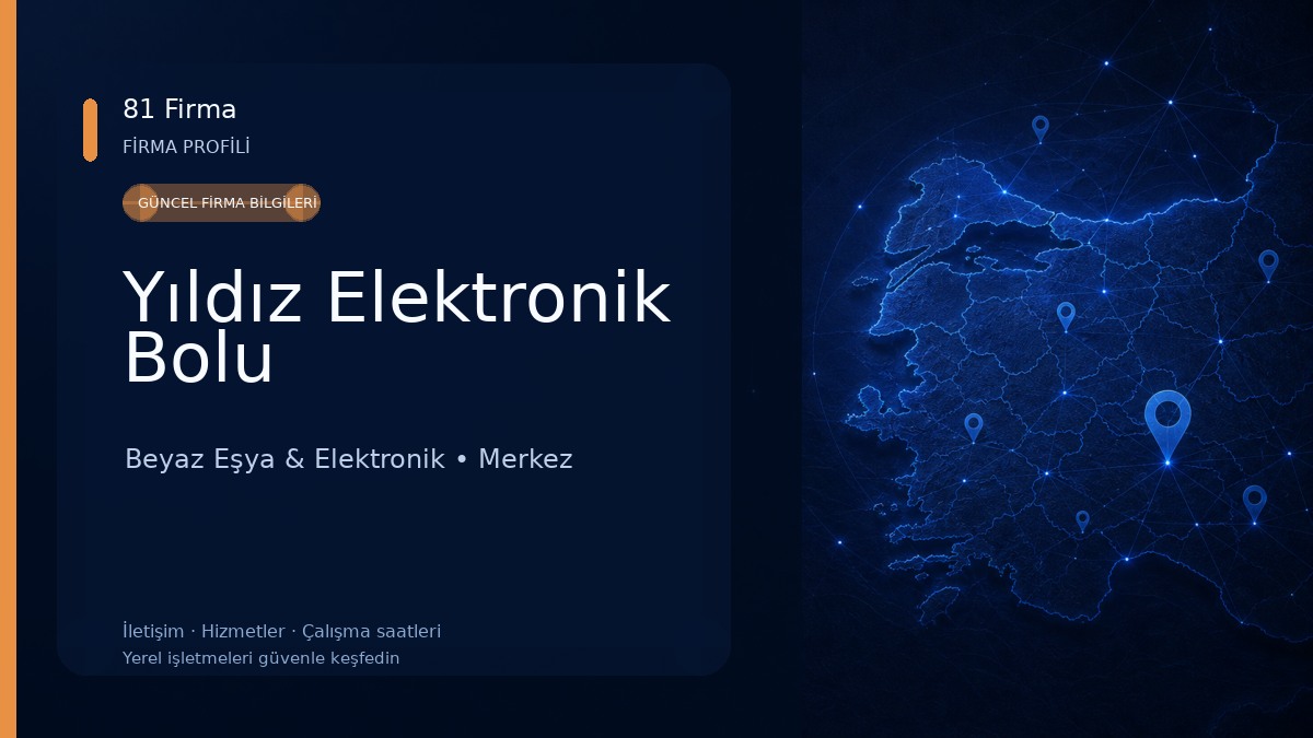 Yıldız Elektronik Bolu Beyaz Eşya & Elektronik