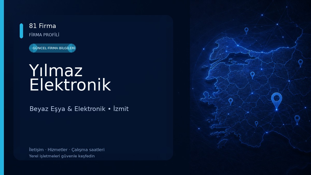 Yılmaz Elektronik Beyaz Eşya & Elektronik