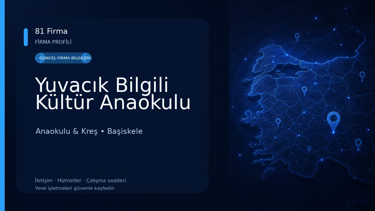 Yuvacık Bilgili Kültür Anaokulu Anaokulu & Kreş