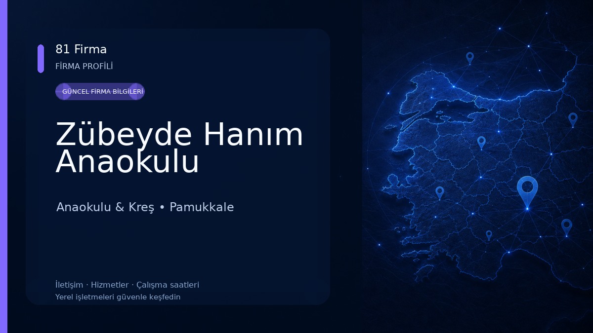 Zübeyde Hanım Anaokulu Anaokulu & Kreş